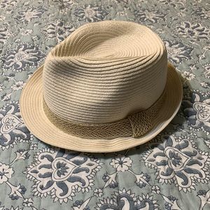 29 Palms straw fedora summer hat